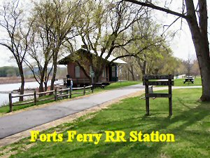 Forts Ferry Railroad Station