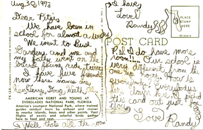Russell and Randy's Postal Cards