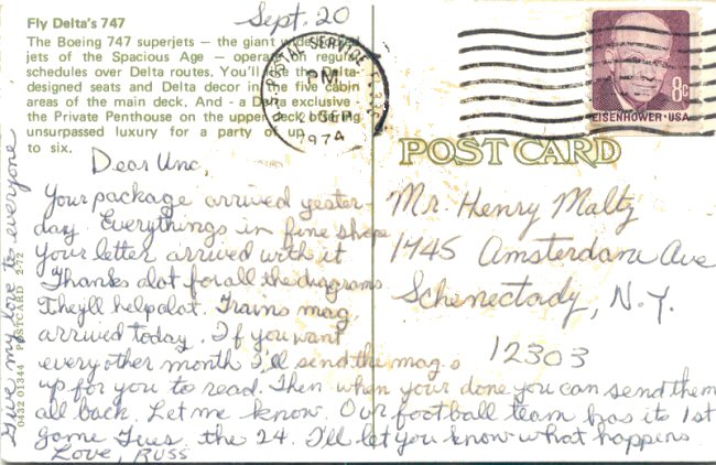Russell and Randy's Postal Cards