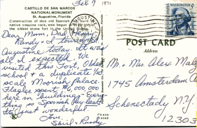 Shirley's Postal Cards